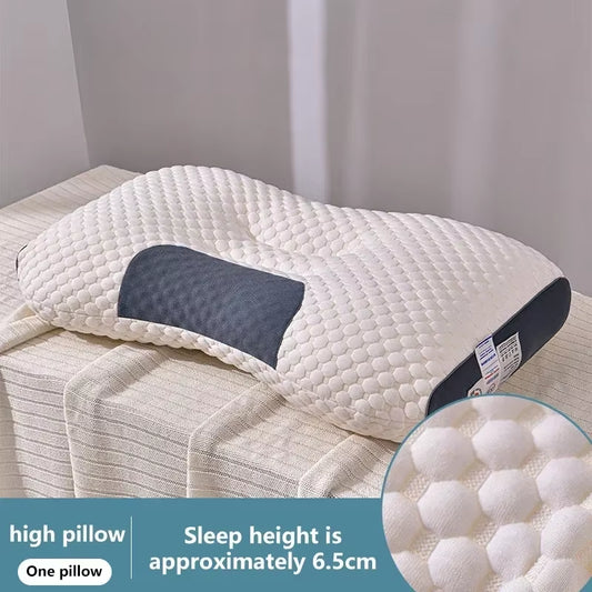 Honeycomb Massage Pillow Pillow to Protect Cervical Vertebra to Help Sleep Home Pillow Core Antibacterial and Anti-Mite